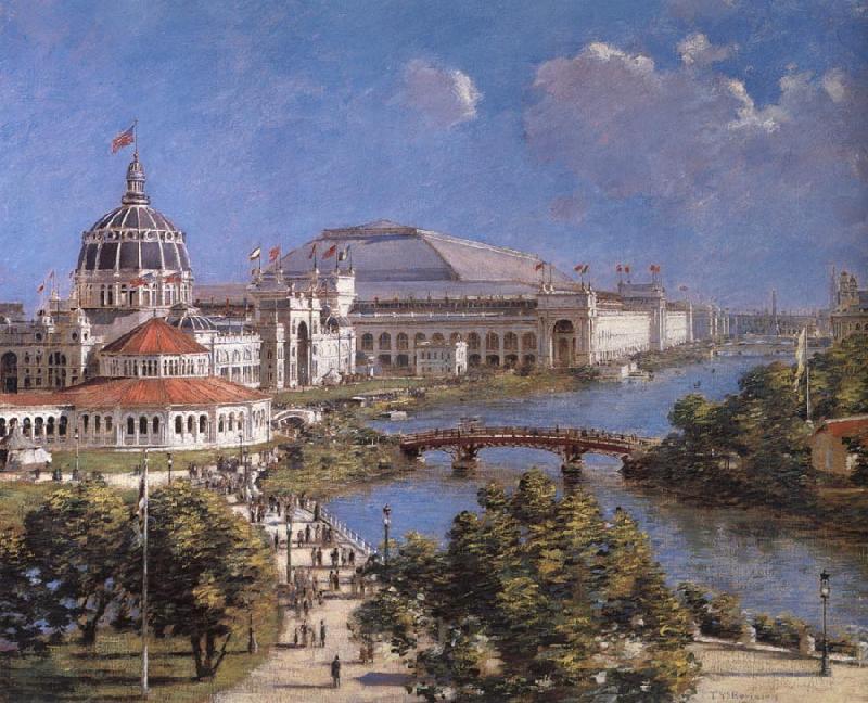 Theodore Robinson World's Columbian Exposition China oil painting art